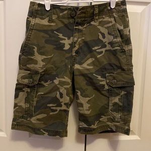 Old Navy Men Military fatigues cargo shorts size 28